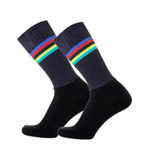 Load image into Gallery viewer, Stylish Summer  Breathable Cycling Socks For Men Anti Slip Seamless Sports Cycling Socks For Men Modern Design Running Sports Socks
