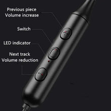 Load image into Gallery viewer, Stylish  Wireless Bluetooth Earphones Magnetic Sports Running Headset IPX5 Waterproof  Noise Cancelling Stereo Magnetic Earphones With Mic For Workout Running Gym
