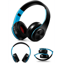 Load image into Gallery viewer, Stylish Wireless Bluetooth Headphone Stereo Headset Music Headset Foldable Wireless and Wired Stereo Headset Micro SD/TF FM For Cell Phone PC
