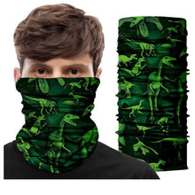将图片加载到图库查看器，Summer Animal Bandana Neck Gaiter Tube Scarf Buff Party Halloween Half Mask Face Shield Sport Headband Balaclava Seamless Magic Head Scarf Breathable Bandana Turban Outdoor Hiking Quick-Dry Sweat Absorbing Scarves Multifunction Beanie Hat
