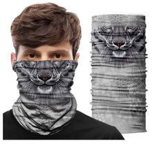 将图片加载到图库查看器，Summer Animal Bandana Neck Gaiter Tube Scarf Buff Party Halloween Half Mask Face Shield Sport Headband Balaclava Seamless Magic Head Scarf Breathable Bandana Turban Outdoor Hiking Quick-Dry Sweat Absorbing Scarves Multifunction Beanie Hat

