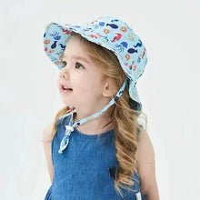 Load image into Gallery viewer, Summer Baby Anti UV Bucket Cap

