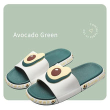 Load image into Gallery viewer, Summer Beach Slides Women Men Casual Slippers Fruits Thick Soled Sandals Girls Bathroom Shoes Girls Water Shoes Cute Lightweight Fruit Slippers Beach Pool Indoor Outdoor Flip Flops
