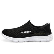 将图片加载到图库查看器，Summer Breathable Comfortable Mesh Running Mens Shoes Trainers Walking Outdoor Sport Men Sneakers Running Shoes Ultra Lightweight Breathable Walking Shoes Non Slip Athletic Fashion Sneakers
