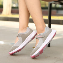 Load image into Gallery viewer, Summer Breathable Women Espadrilles Sneakers Healthy Walking Sport Mesh Sport Running Fashion Breathable Mesh Casual Shoes Flat Shoes Women Espadrilles
