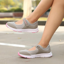 Load image into Gallery viewer, Summer Breathable Women Espadrilles Sneakers Healthy Walking Sport Mesh Sport Running Fashion Breathable Mesh Casual Shoes Flat Shoes Women Espadrilles
