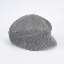 Load image into Gallery viewer, Summer Fashion Cap Straw Women Cap Adjustable Beret Mesh Breathable Berets Women Autumn Winter Hat Retro Pure Color Beanie Outdoor Beige Hat 56-58cm
