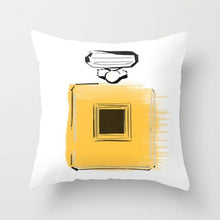 Load image into Gallery viewer, Summer Fashion Fresh Yellow Cute Pillows Case Geometry Yellow Pillow Case Cushion Cover Polyester Pillowcase Floral Cushion Case Modern Decorative Pillows For Bed Sofa Couch 45x45CM
