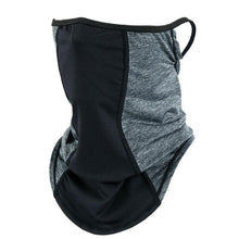 将图片加载到图库查看器，Summer Half Face Mask Cycling Bandana Scarf Neck Gaiter Warmer Bicycle Running Ski Hunting Hiking Hanging Ear Scarves Men Women Motorcycle Protect Cycling Face Mask Anti-UV Neck Hood Half Face Breathable Dustproof Headband Triangle Sport Scarf
