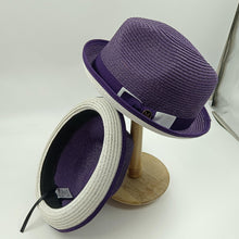 Load image into Gallery viewer, Summer Hat New Female Sun Hat Folding Beach Hat New Women's Ladies Wide Large Brim Floppy Folding Summer Beach Sun Hat Straw Cap Big Brim Elegant White Travel Sun Hat 55-58CM
