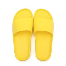 将图片加载到图库查看器，Summer Home Mens Slippers Simple Black White Shoes Non-Slip Bathroom Slides Flip Flops Indoor Women Slippers Soft Slides Slippers For Men Cloud Cushioned Slides Thick Non-Slip Pool Gym House Slipper

