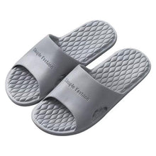 将图片加载到图库查看器，Summer Home Mens Slippers Simple Black White Shoes Non-Slip Bathroom Slides Flip Flops Indoor Women Slippers Soft Slides Slippers For Men Cloud Cushioned Slides Thick Non-Slip Pool Gym House Slipper
