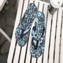 将图片加载到图库查看器，Summer Men Flip Flops Camouflage Slippers Water Sandals Anti-slip Casual Shoes Soft Bottom Beach Massage Slippers With Sport Side Line For Outdoor Summer
