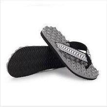 将图片加载到图库查看器，Summer Men Flip Flops Camouflage Slippers Water Sandals Anti-slip Casual Shoes Soft Bottom Beach Massage Slippers With Sport Side Line For Outdoor Summer
