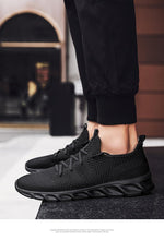 Load image into Gallery viewer, Summer Men's Casual Light Sneaker Outdoor Breathable Mesh Fashion Sports White Popular Style Running Casual Sneakers Couple Walk Sport Running Athletic Non Slip Fashion Sneakers

