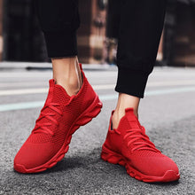 Load image into Gallery viewer, Summer Men's Casual Light Sneaker Outdoor Breathable Mesh Fashion Sports White Popular Style Running Casual Sneakers Couple Walk Sport Running Athletic Non Slip Fashion Sneakers
