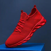 Load image into Gallery viewer, Summer Men's Casual Light Sneaker Outdoor Breathable Mesh Fashion Sports White Popular Style Running Casual Sneakers Couple Walk Sport Running Athletic Non Slip Fashion Sneakers
