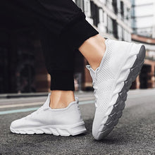 Load image into Gallery viewer, Summer Men's Casual Light Sneaker Outdoor Breathable Mesh Fashion Sports White Popular Style Running Casual Sneakers Couple Walk Sport Running Athletic Non Slip Fashion Sneakers
