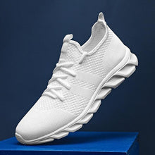 Load image into Gallery viewer, Summer Men's Casual Light Sneaker Outdoor Breathable Mesh Fashion Sports White Popular Style Running Casual Sneakers Couple Walk Sport Running Athletic Non Slip Fashion Sneakers
