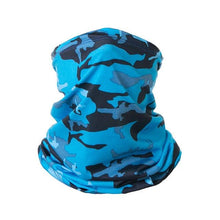 Load image into Gallery viewer, Summer Men Women Camouflage Bandana Half Face Mask Neck Gaiter Cover Face Scarf  Cycling Hunting Fishing Balaclava Scarf Unisex Men Women Bandanas Polyester Breathable Windproof Anti UV Neck Cover Camping Hiking Climbing Face Mask
