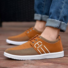 将图片加载到图库查看器，Summer Mens Casual Elegant Business Shoes Breathable Canvas Shoes Fashion Casual Shoes Fashion Sneakers Breathable Comfort Walking Shoes Modern Design
