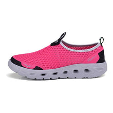 Load image into Gallery viewer, Summer Mens Couple Casual Shoes Fashion Lightweight Breathable Walking Sneakers Slip-on Mesh Flats Water Beach Shoes Quick Dry Barefoot For Swim Diving Surf

