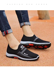 Load image into Gallery viewer, Summer Mesh Men's Sneakers Lightweight Men Shoes Tenis Walking Breathable Slip On Espadrilles Men Breathable Autumn Summer Mesh Shoes Sneakers Fashionable Design Espadrilles
