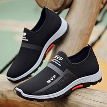 Load image into Gallery viewer, Summer Mesh Men's Sneakers Lightweight Men Shoes Tenis Walking Breathable Slip On Espadrilles Men Breathable Autumn Summer Mesh Shoes Sneakers Fashionable Design Espadrilles
