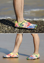 将图片加载到图库查看器，Summer Outdoor Mens Sports Water Shoes Non-Slip Beach Shoes Barefoot Upstream Shoes Quick-Dry Aqua Sock Barefoot For Beach Swim River Pool Lake Hiking Kayaking Surfing
