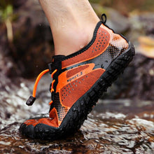将图片加载到图库查看器，Summer Outdoor Mens Sports Water Shoes Non-Slip Beach Shoes Barefoot Upstream Shoes Quick-Dry Aqua Sock Barefoot For Beach Swim River Pool Lake Hiking Kayaking Surfing
