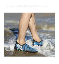 将图片加载到图库查看器，Summer Outdoor Mens Sports Water Shoes Non-Slip Beach Shoes Barefoot Upstream Shoes Quick-Dry Aqua Sock Barefoot For Beach Swim River Pool Lake Hiking Kayaking Surfing
