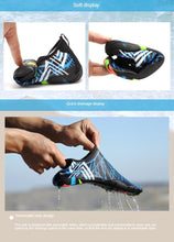 将图片加载到图库查看器，Summer Outdoor Mens Sports Water Shoes Non-Slip Beach Shoes Barefoot Upstream Shoes Quick-Dry Aqua Sock Barefoot For Beach Swim River Pool Lake Hiking Kayaking Surfing
