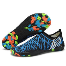 将图片加载到图库查看器，Summer Outdoor Mens Sports Water Shoes Non-Slip Beach Shoes Barefoot Upstream Shoes Quick-Dry Aqua Sock Barefoot For Beach Swim River Pool Lake Hiking Kayaking Surfing
