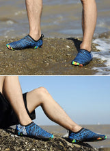 将图片加载到图库查看器，Summer Outdoor Mens Sports Water Shoes Non-Slip Beach Shoes Barefoot Upstream Shoes Quick-Dry Aqua Sock Barefoot For Beach Swim River Pool Lake Hiking Kayaking Surfing
