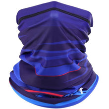 将图片加载到图库查看器，Summer Printed Bandana Hiking Neck Gaiter Hunting Half Face Cover Cycling Running Tube Scarf Fishing Sports Cool Mask Men Women Outdoor Sports Face Mask Dustproof Winter Hiking Scarves Half Mask Balaclava Ski Mask with Ear Loop
