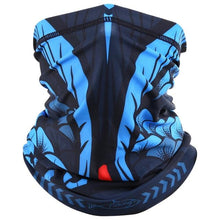 将图片加载到图库查看器，Summer Printed Bandana Hiking Neck Gaiter Hunting Half Face Cover Cycling Running Tube Scarf Fishing Sports Cool Mask Men Women Outdoor Sports Face Mask Dustproof Winter Hiking Scarves Half Mask Balaclava Ski Mask with Ear Loop
