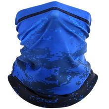 将图片加载到图库查看器，Summer Printed Bandana Hiking Neck Gaiter Hunting Half Face Cover Cycling Running Tube Scarf Fishing Sports Cool Mask Men Women Outdoor Sports Face Mask Dustproof Winter Hiking Scarves Half Mask Balaclava Ski Mask with Ear Loop
