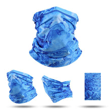 将图片加载到图库查看器，Summer Printed Bandana Hiking Neck Gaiter Hunting Half Face Cover Cycling Running Tube Scarf Fishing Sports Cool Mask Men Women Outdoor Sports Face Mask Dustproof Winter Hiking Scarves Half Mask Balaclava Ski Mask with Ear Loop
