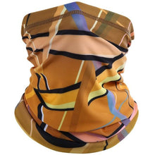 将图片加载到图库查看器，Summer Printed Bandana Hiking Neck Gaiter Hunting Half Face Cover Cycling Running Tube Scarf Fishing Sports Cool Mask Men Women Outdoor Sports Face Mask Dustproof Winter Hiking Scarves Half Mask Balaclava Ski Mask with Ear Loop

