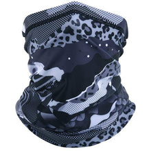 将图片加载到图库查看器，Summer Printed Bandana Hiking Neck Gaiter Hunting Half Face Cover Cycling Running Tube Scarf Fishing Sports Cool Mask Men Women Outdoor Sports Face Mask Dustproof Winter Hiking Scarves Half Mask Balaclava Ski Mask with Ear Loop

