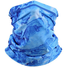 将图片加载到图库查看器，Summer Printed Bandana Hiking Neck Gaiter Hunting Half Face Cover Cycling Running Tube Scarf Fishing Sports Cool Mask Men Women Outdoor Sports Face Mask Dustproof Winter Hiking Scarves Half Mask Balaclava Ski Mask with Ear Loop
