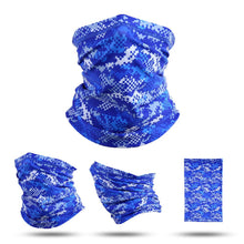 将图片加载到图库查看器，Summer Printed Bandana Hiking Neck Gaiter Hunting Half Face Cover Cycling Running Tube Scarf Fishing Sports Cool Mask Men Women Outdoor Sports Face Mask Dustproof Winter Hiking Scarves Half Mask Balaclava Ski Mask with Ear Loop
