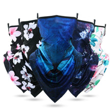 Load image into Gallery viewer, Summer Printed Triangle Bandana Running Bicycle Half Face Masks  Hunting Ski Hiking Fishing Cycling Snowboard Men Headband MTB Fishing Mask Night Reflection Bike Paintball Mask Outdoor Hunting Shamash Scarf Men Women
