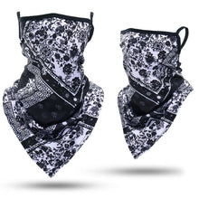 Load image into Gallery viewer, Summer Printed Triangle Bandana Running Bicycle Half Face Masks  Hunting Ski Hiking Fishing Cycling Snowboard Men Headband MTB Fishing Mask Night Reflection Bike Paintball Mask Outdoor Hunting Shamash Scarf Men Women
