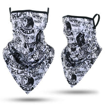 Load image into Gallery viewer, Summer Printed Triangle Bandana Running Bicycle Half Face Masks  Hunting Ski Hiking Fishing Cycling Snowboard Men Headband MTB Fishing Mask Night Reflection Bike Paintball Mask Outdoor Hunting Shamash Scarf Men Women
