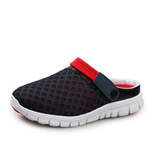 Load image into Gallery viewer, Summer Shoes Men Sandals Colorful Couples Beach Slippers Clogs Mens Breathable Summer Beach Slippers Lightweight Mesh Sandals Outdoor Walking Shoes

