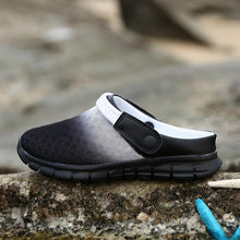Load image into Gallery viewer, Summer Shoes Men Sandals Colorful Couples Beach Slippers Clogs Mens Breathable Summer Beach Slippers Lightweight Mesh Sandals Outdoor Walking Shoes
