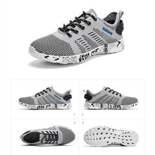 将图片加载到图库查看器，Summer Sport Mens Casual Workout Shoes Air Mesh Sneakers Fashion Foam Footwear Black Beach Water Fisherman Breathable Men Jogging Tennis Sport Sneakers
