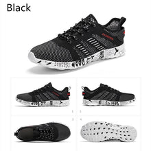 将图片加载到图库查看器，Summer Sport Mens Casual Workout Shoes Air Mesh Sneakers Fashion Foam Footwear Black Beach Water Fisherman Breathable Men Jogging Tennis Sport Sneakers
