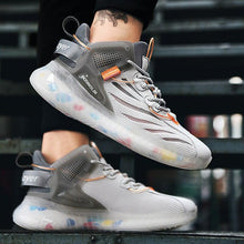 Load image into Gallery viewer, Summer Sports Light And Breathable Classic Casual Shoes Men's Spring Sports Running Mesh Breathable Lightweight Cushioning Training Athletic Sport Workout Sneakers
